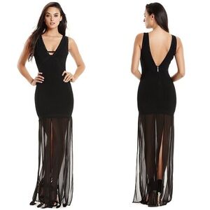 Marciano Guess Black Valora Bandage Gown L